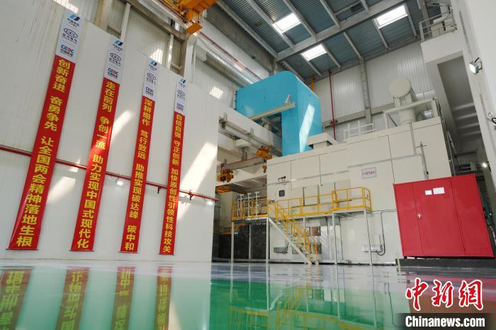 全国产化F级50兆瓦重型燃气轮机机组。　星空官网登录入口（中国）官方网站供图